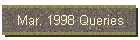 Mar. 1998 Queries